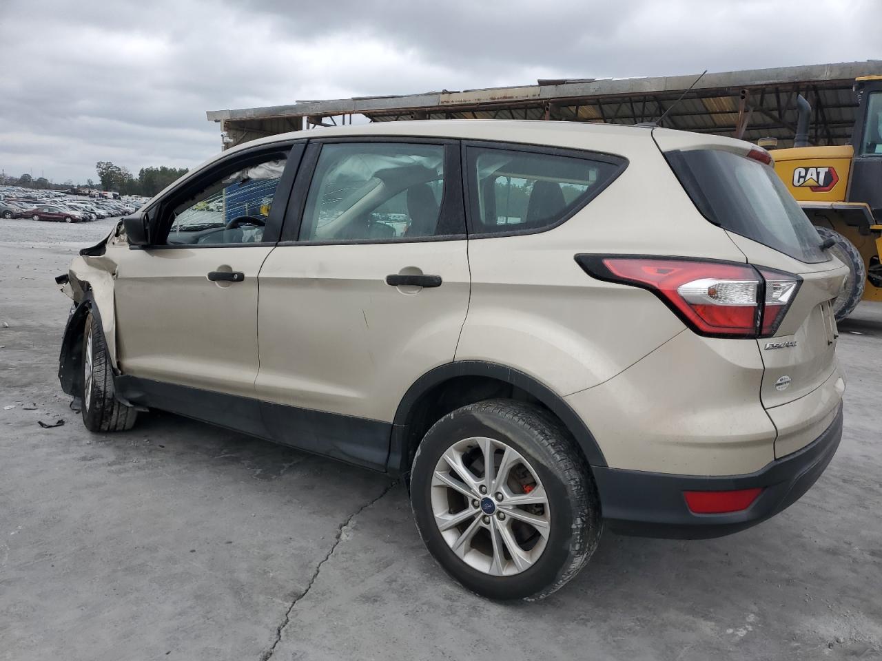 2018 Ford Escape VIN 1FMCU0F76JUD28826 Copart auction photo, front end / side damage thumbnail 2