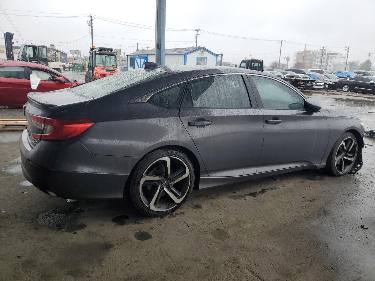 2018 Honda Accord VIN 1HGCV2F3XJA035475 Copart auction photo, front end damage thumbnail 3