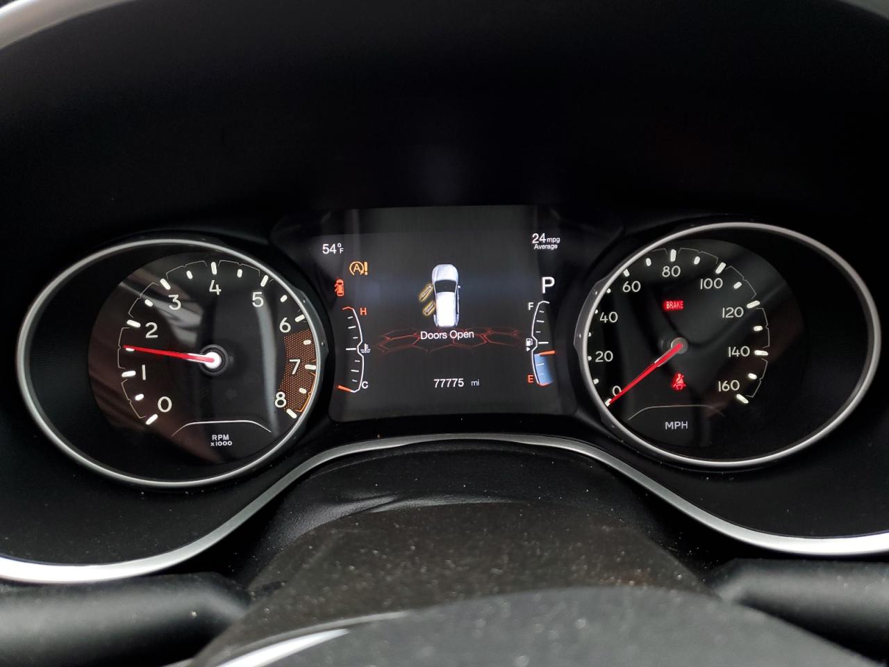 2020 Jeep Compass VIN 3C4NJCCB6LT218520 Copart auction photo, front end / side damage thumbnail 9
