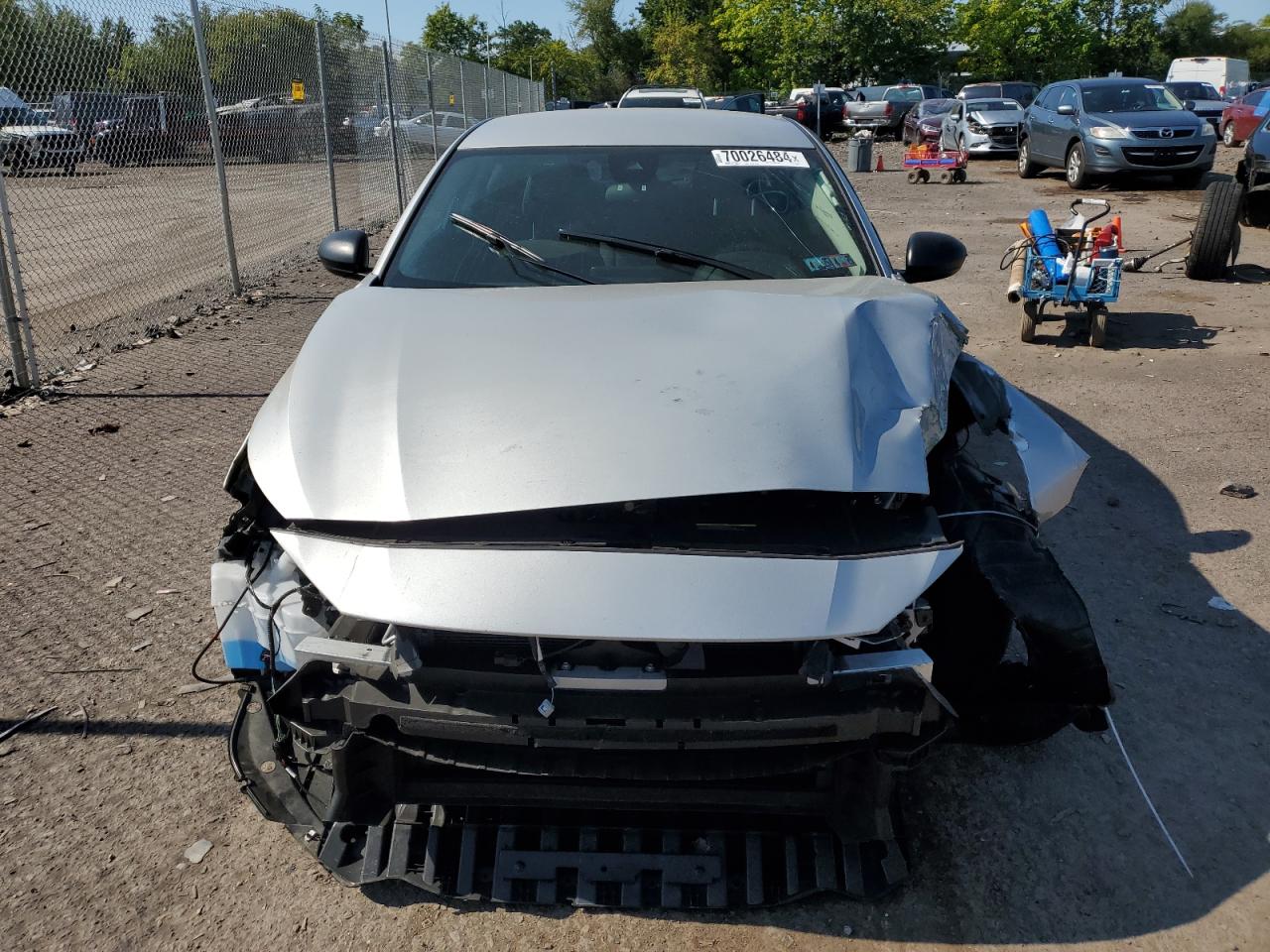 2024 Nissan Altima VIN 1N4BL4BVXRN378929 Copart auction photo, front end / side damage thumbnail 5