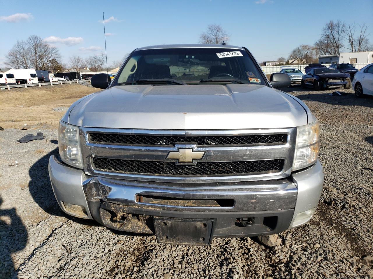 2011 Chevrolet Silverado VIN 1GCPKSE3XBF159373 Copart auction photo, side / front end damage thumbnail 5