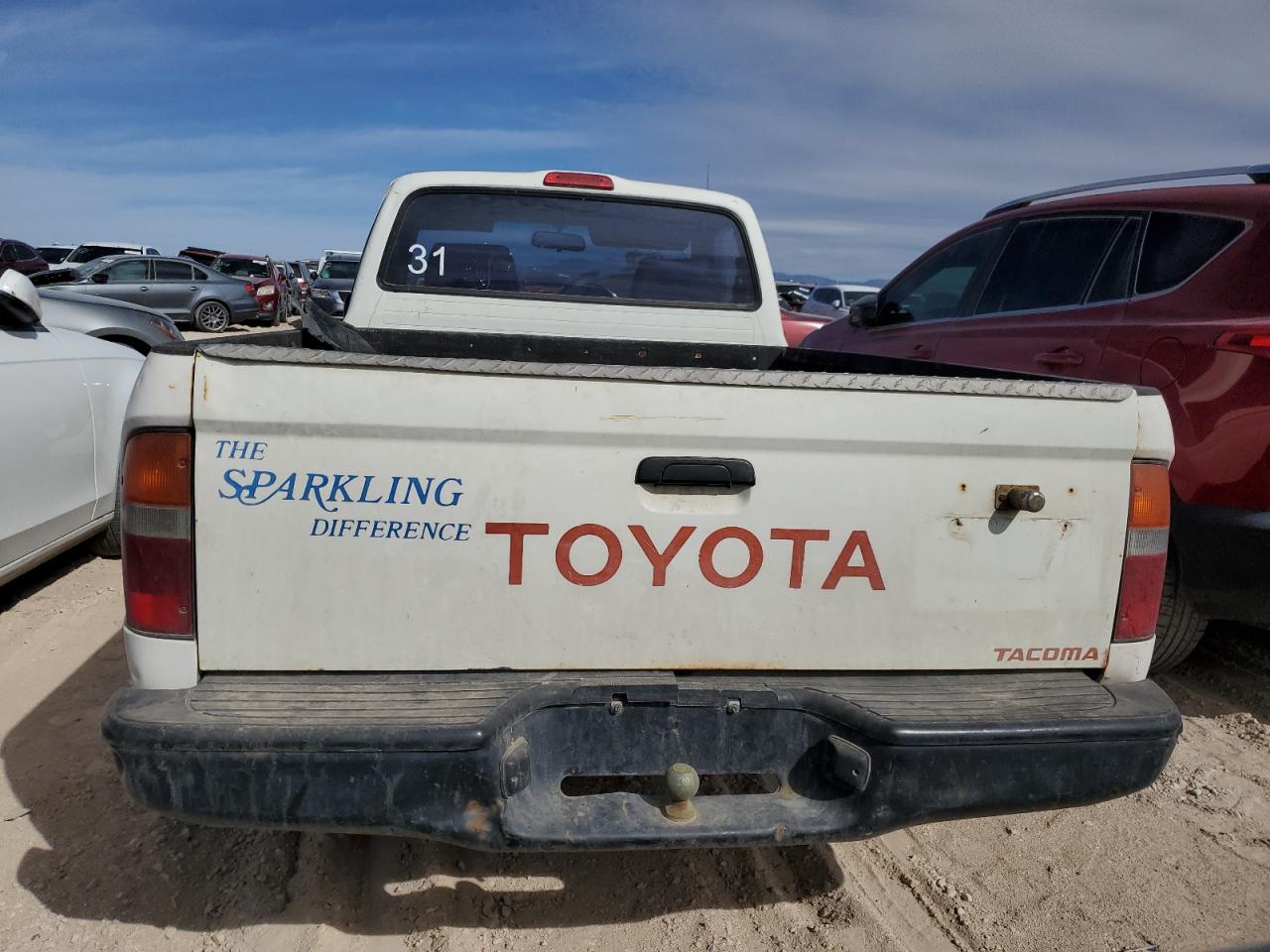 1996 Toyota Tacoma VIN 4TANL42N7TZ195605 Copart auction photo, front end / mechanical damage thumbnail 6