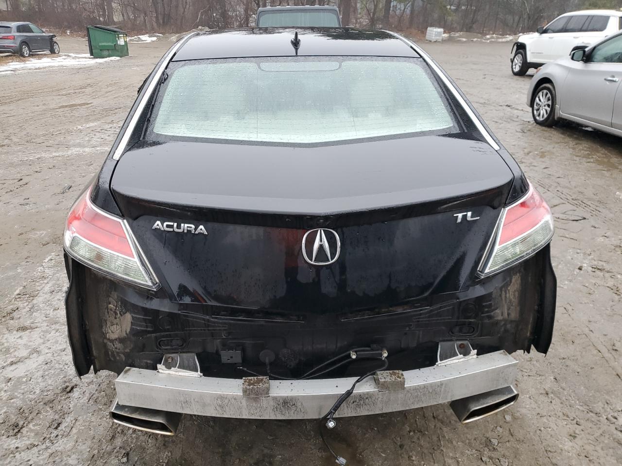2012 Acura TL VIN 19UUA8F73CA006229 Copart auction photo, rear end / side damage thumbnail 6