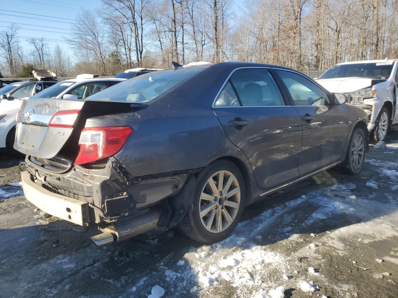 2012 Toyota Camry VIN 4T1BK1FK8CU514155 Copart auction photo, all over damage thumbnail 3