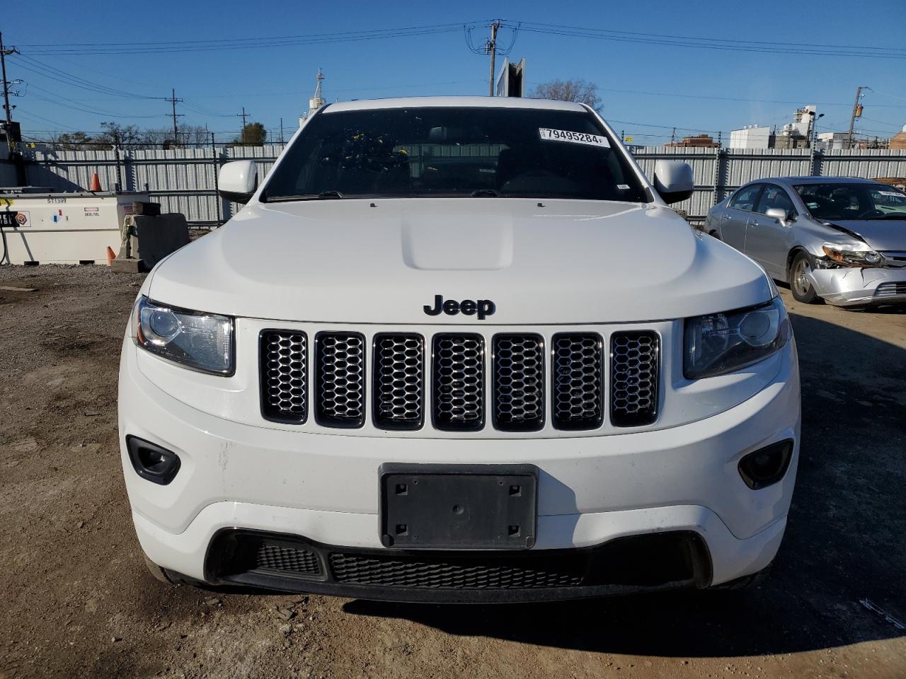 2015 Jeep Grand Cherokee VIN 1C4RJFAG1FC918365 Copart auction photo, vandalism damage thumbnail 5