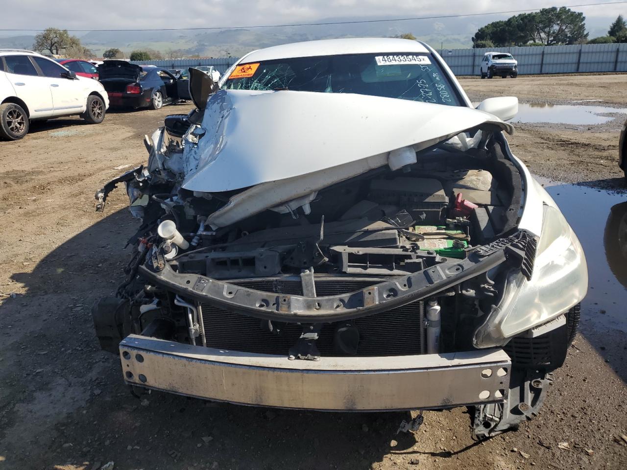 2015 Nissan Altima VIN 1N4AL3AP1FC423529 Copart auction photo, front end / side damage thumbnail 5