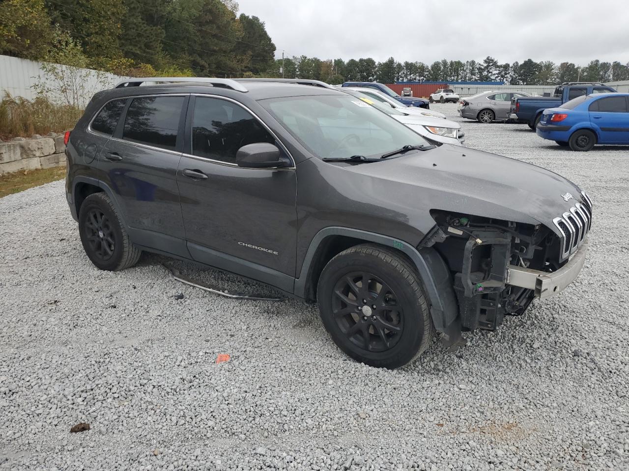 2015 Jeep Grand Cherokee VIN 1C4PJMCBXFW593419 Copart auction photo, front end damage thumbnail 4