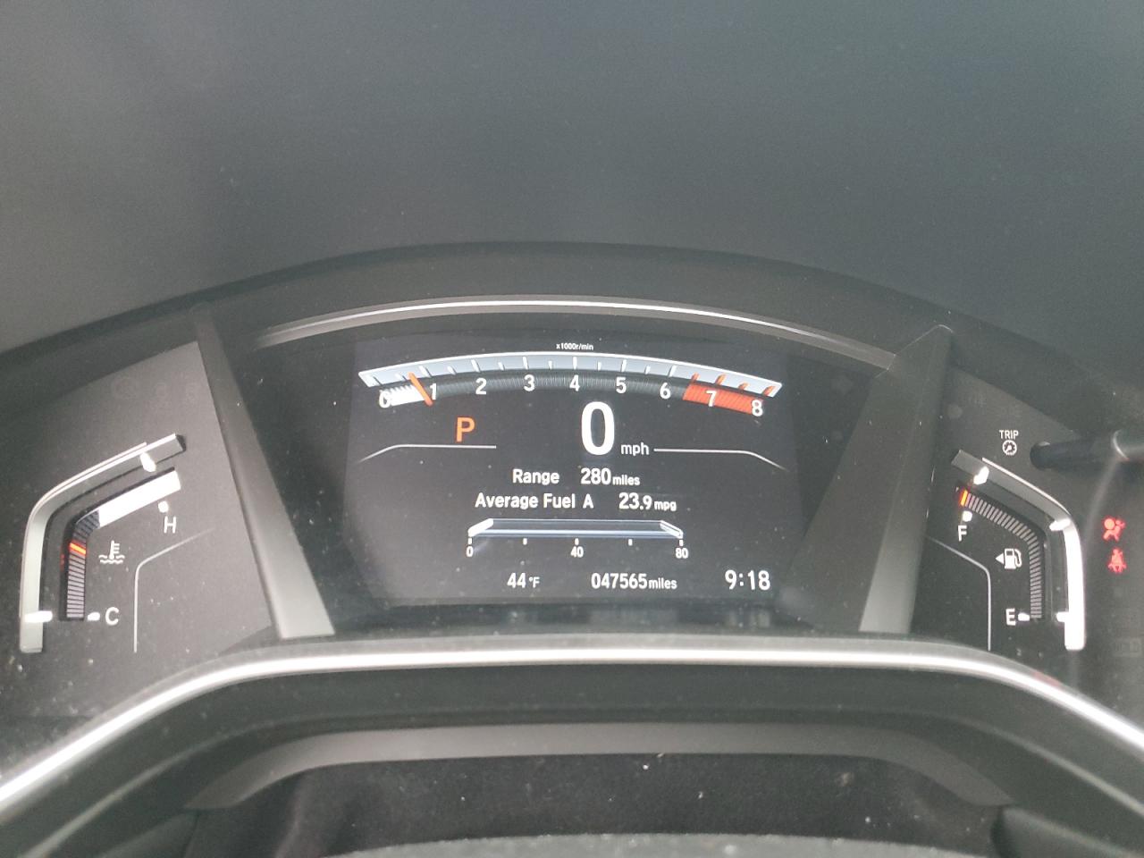 2019 Honda CR-V VIN 7FARW1H5XKE019675 Copart auction photo, front end damage thumbnail 9