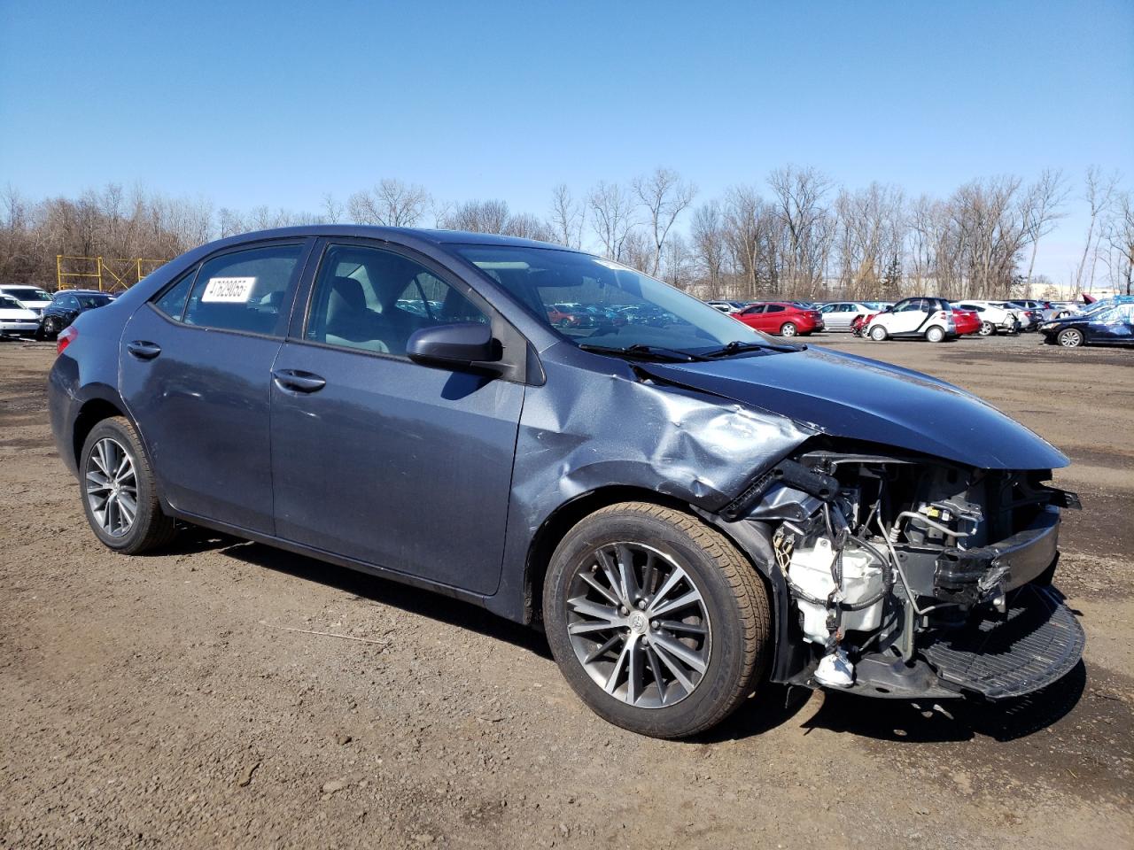 2016 Toyota Corolla VIN 2T1BURHE1GC638226 Copart auction photo, front end / minor dent/scratches damage thumbnail 4