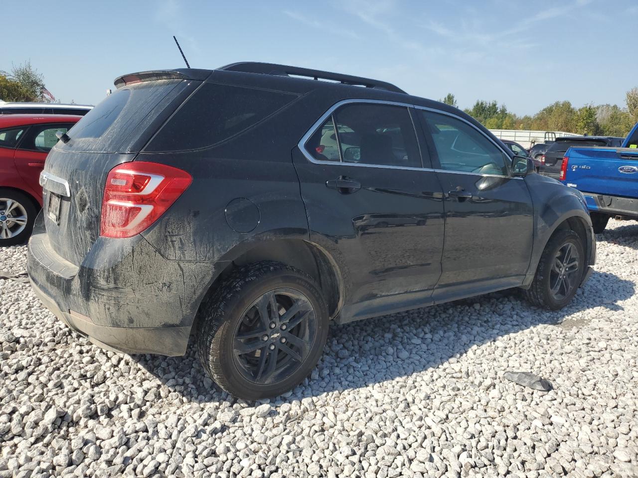 2017 Chevrolet Equinox VIN 2GNALCEK2H6243844 Copart auction photo, front end / side damage thumbnail 3