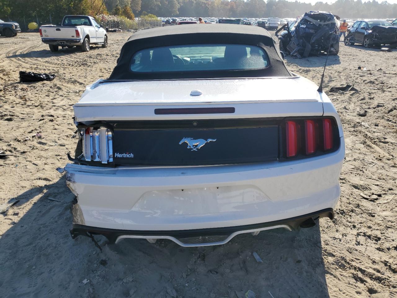 2015 Ford Mustang VIN 1FATP8UH9F5419232 Copart auction photo, rear end damage thumbnail 6