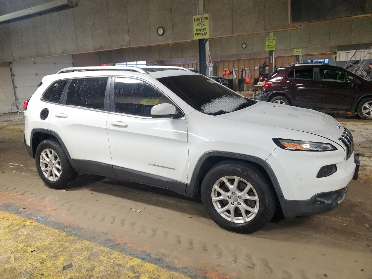 2014 Jeep Grand Cherokee VIN 1C4PJLCS6EW221987 Copart auction photo, front end / minor dent/scratches damage thumbnail 4