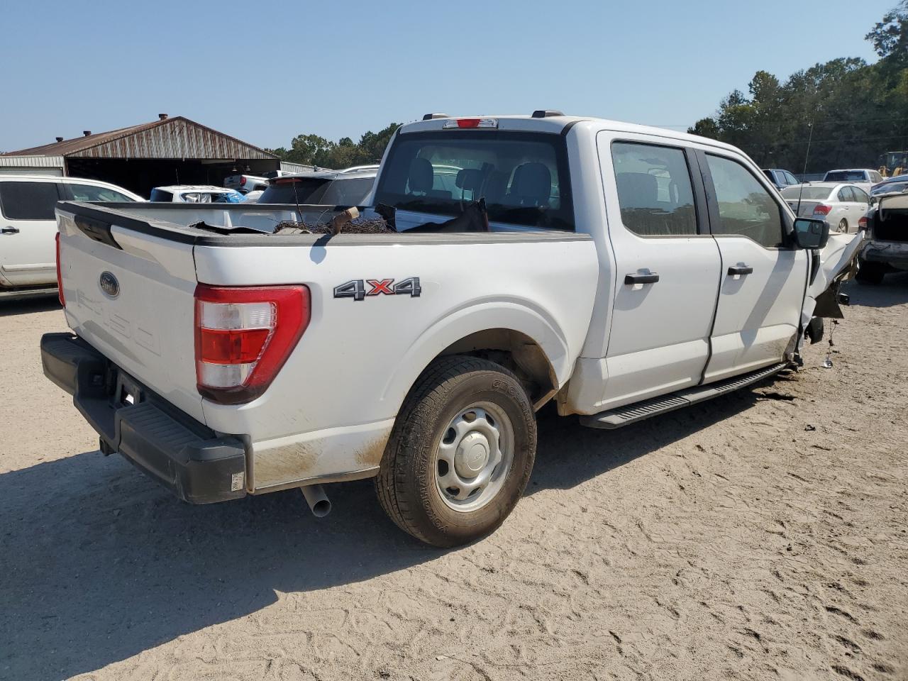 2022 Ford F-150 VIN 1FTEW1EB7NKF06201 Copart auction photo, front end damage thumbnail 3