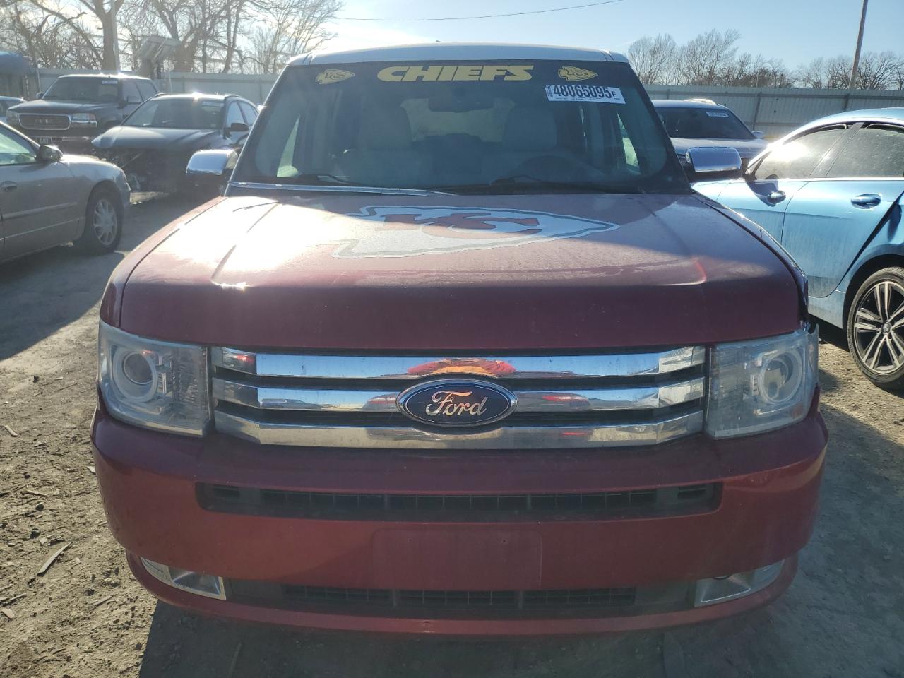 2011 Ford Flex VIN 2FMHK6DC4BBD04806 Copart auction photo, front end damage thumbnail 5