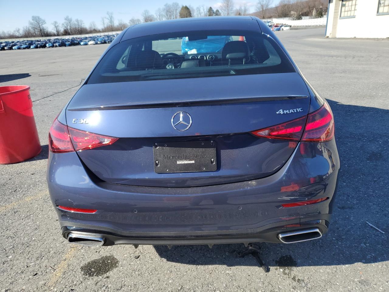 2024 Mercedes-Benz C-klasse VIN W1KAF4HB1RR186145 Copart auction photo, front end damage thumbnail 6