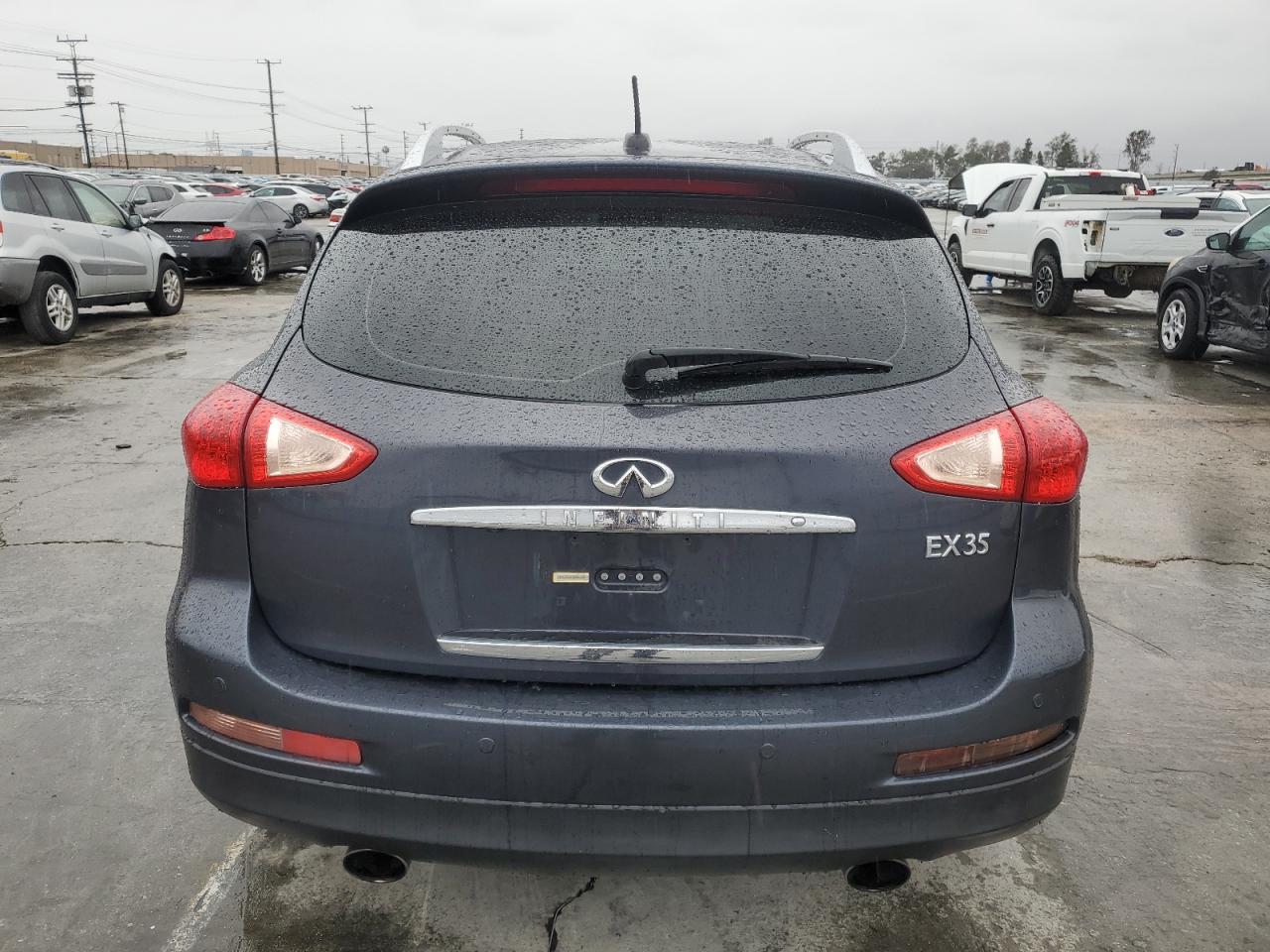 2008 Infiniti EX VIN JNKAJ09E88M304308 Copart auction photo, front end / side damage thumbnail 6