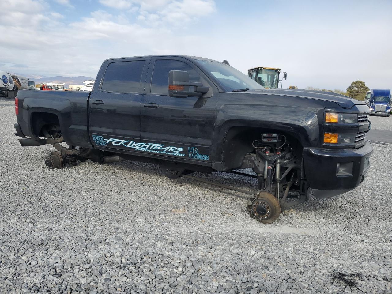 2019 Chevrolet Silverado VIN 1GC1KTEY1KF124681 Copart auction photo, stripped / undercarriage damage thumbnail 4