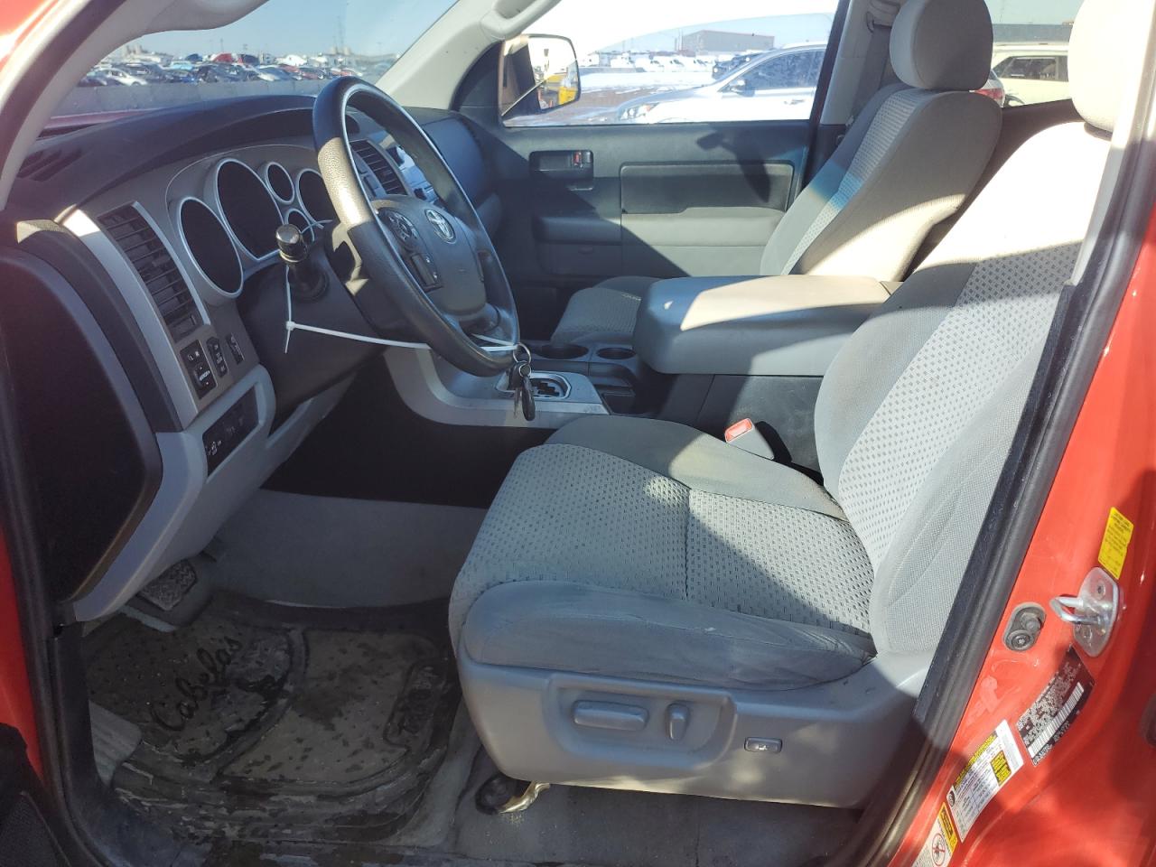 2010 Toyota Tundra VIN 5TFUM5F10AX006635 Copart auction photo, side / front end damage thumbnail 7