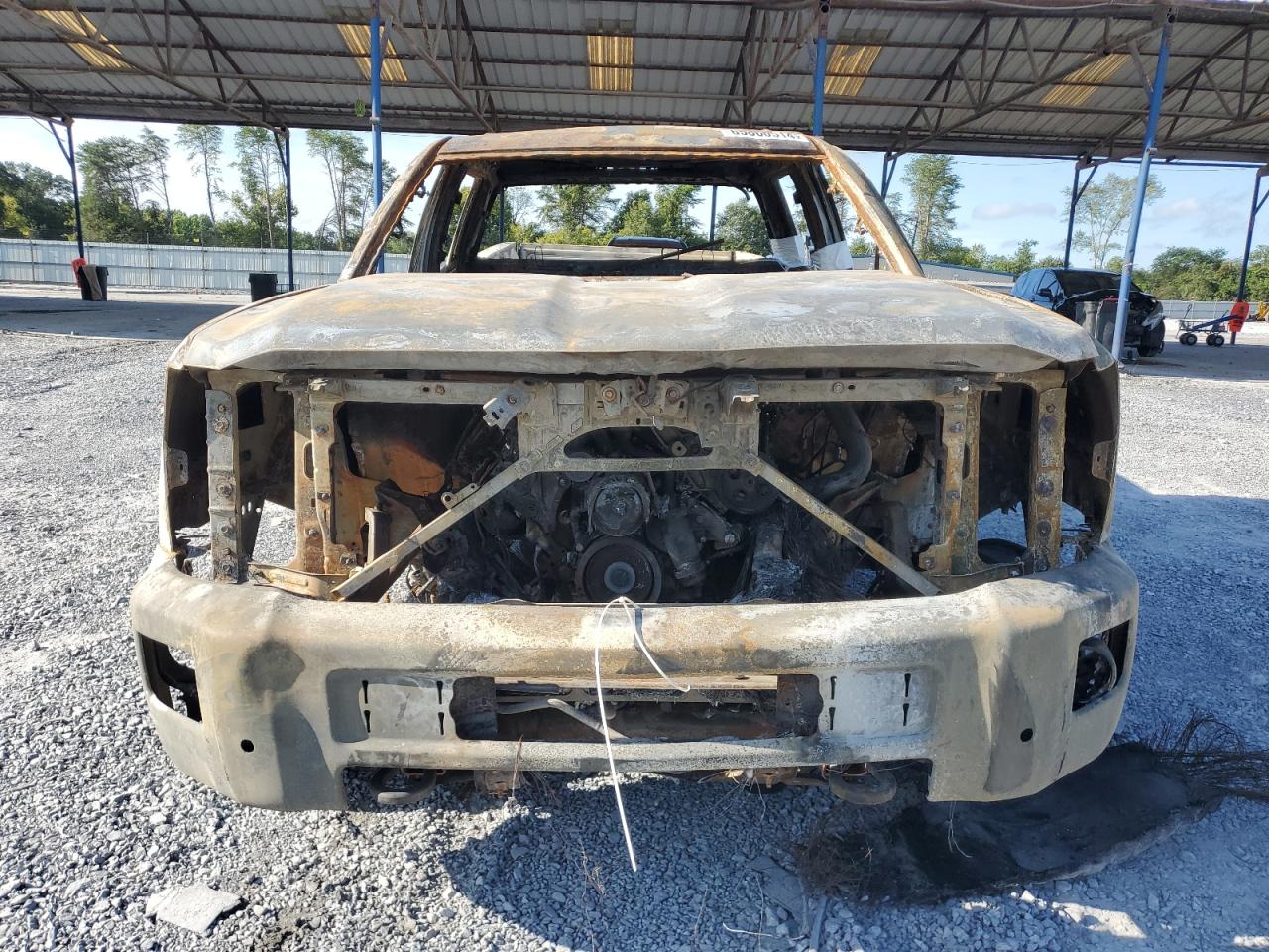 2015 Chevrolet Silverado VIN 1GC1KXE80FF577798 Copart auction photo, burn damage thumbnail 5