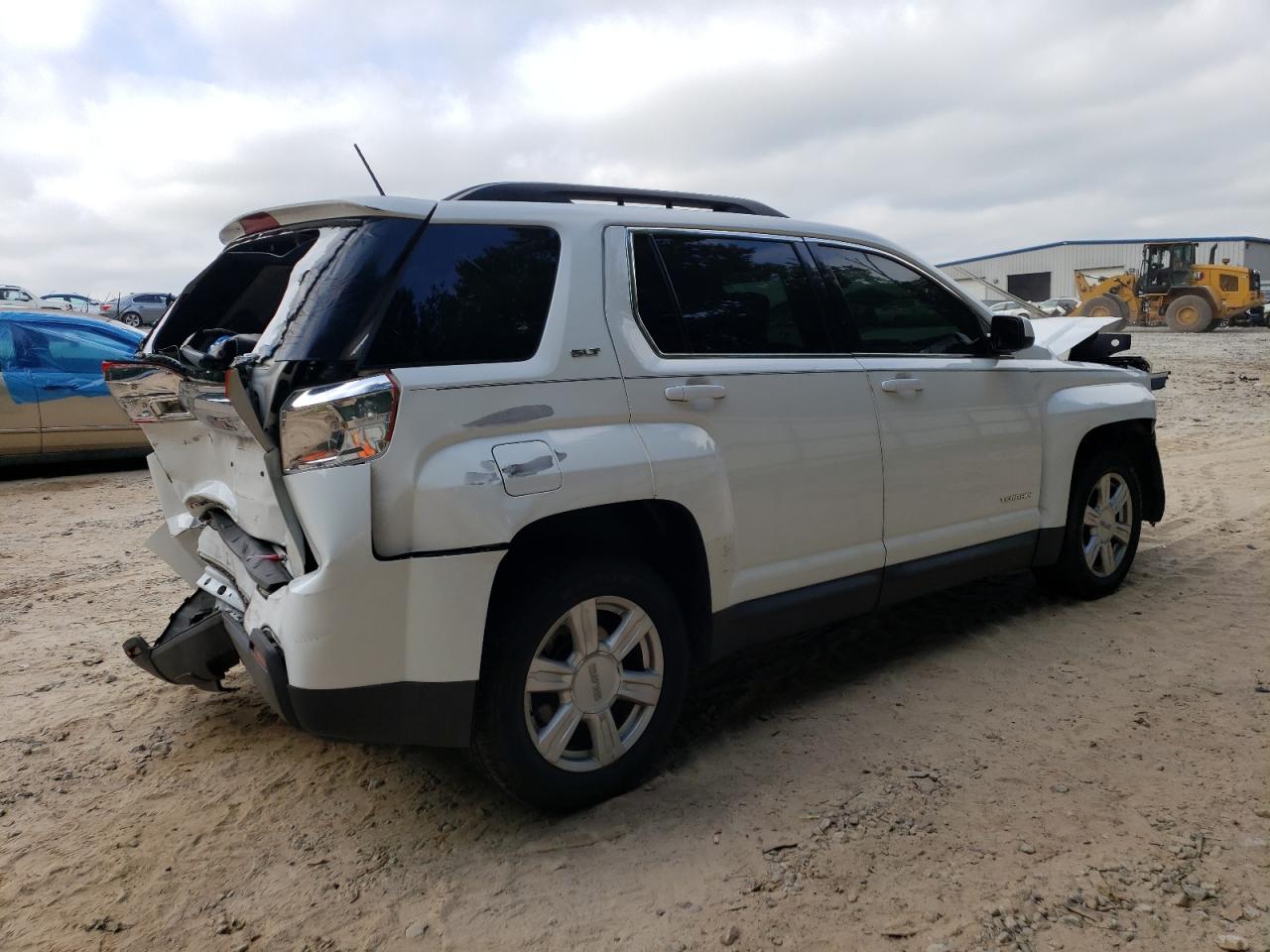 2014 GMC Terrain VIN 2GKALSEKXE6182701 Copart auction photo, all over damage thumbnail 3