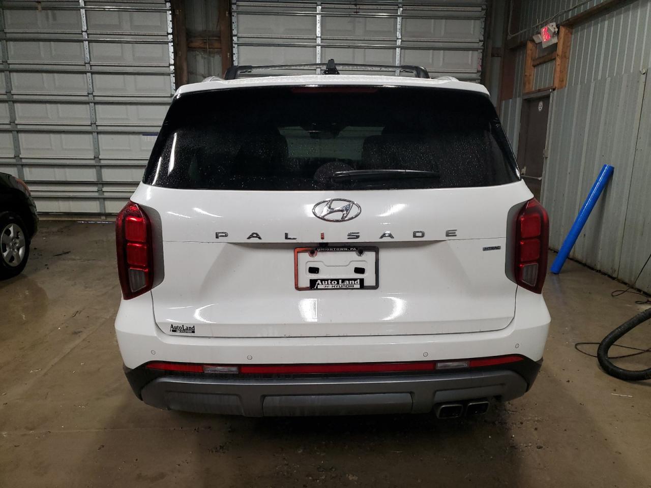 2024 Hyundai Palisade VIN KM8R2DGE1RU725621 Copart auction photo, side / front end damage thumbnail 6