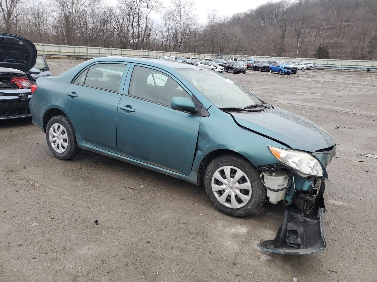 2009 Toyota Corolla VIN 2T1BU40E59C131637 Copart auction photo, front end damage thumbnail 4