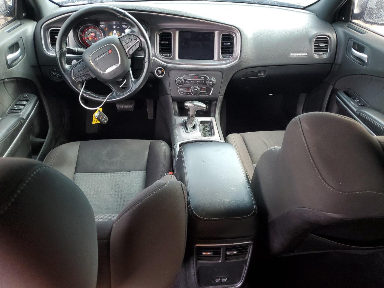 2019 Dodge Charger VIN 2C3CDXGJ7KH685559 Copart auction photo, front end / side damage thumbnail 8