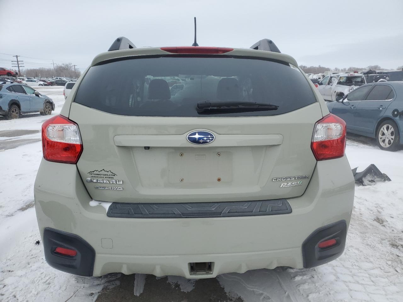 2016 Subaru XV VIN JF2GPABC8G9275808 Copart auction photo, front end damage thumbnail 6