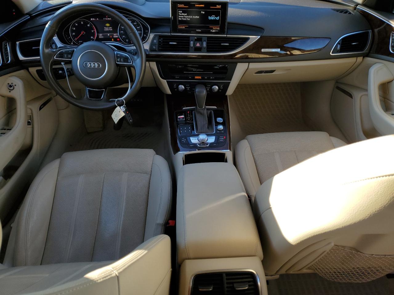 2017 Audi A6 VIN WAUH2AFC4HN079608 Copart auction photo, front end damage thumbnail 8