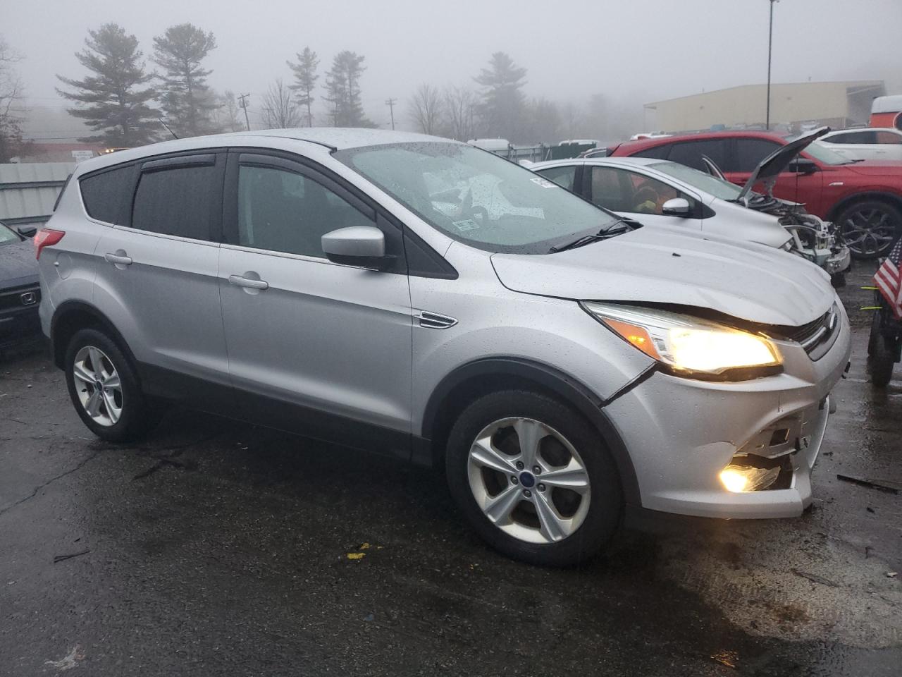 2016 Ford Escape VIN 1FMCU9GX4GUA85657 Copart auction photo, rear end / front end damage thumbnail 4