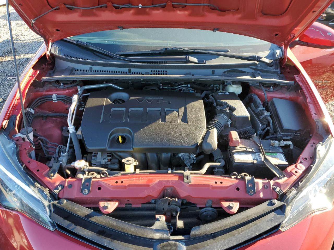 2018 Toyota Corolla VIN 2T1BURHEXJC090055 Copart auction photo, rear end / side damage thumbnail 11