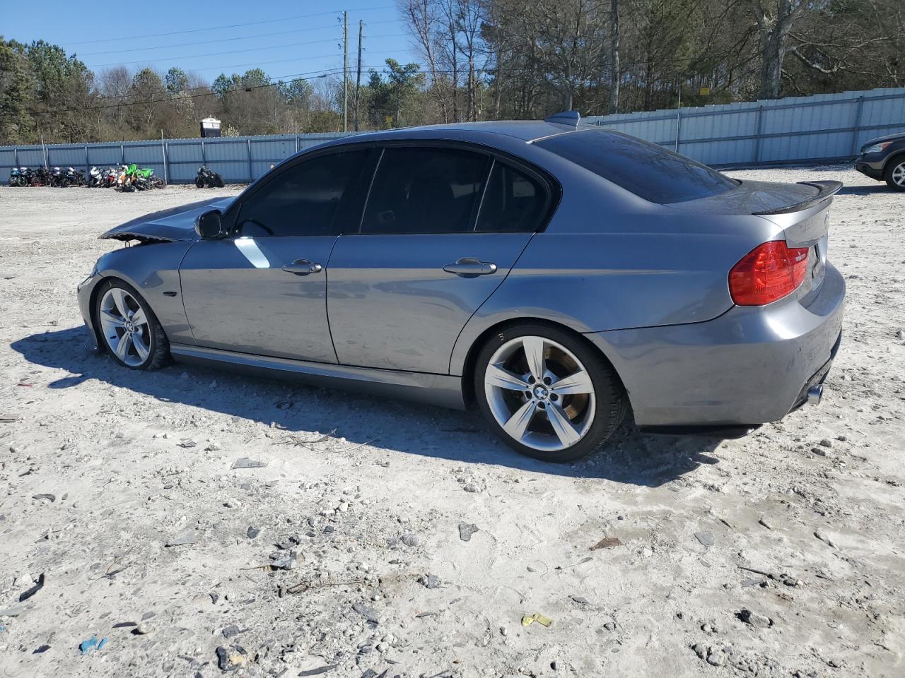 2009 BMW 3er VIN WBAPM77519NL94506 Copart auction photo, front end damage thumbnail 2