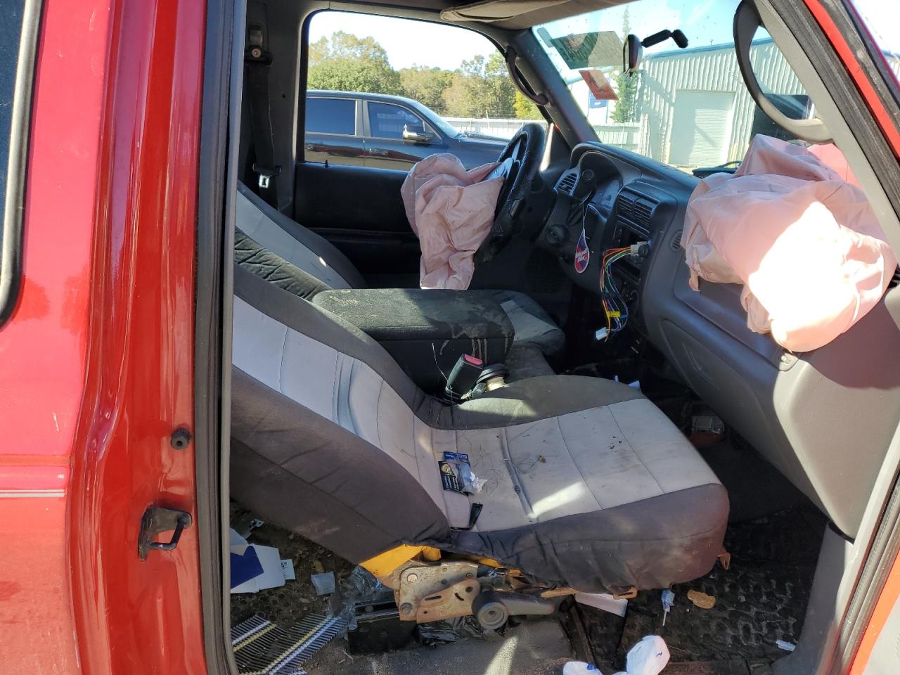 2004 Ford Ranger VIN 1FTYR14U24PB30628 Copart auction photo, front end damage thumbnail 10