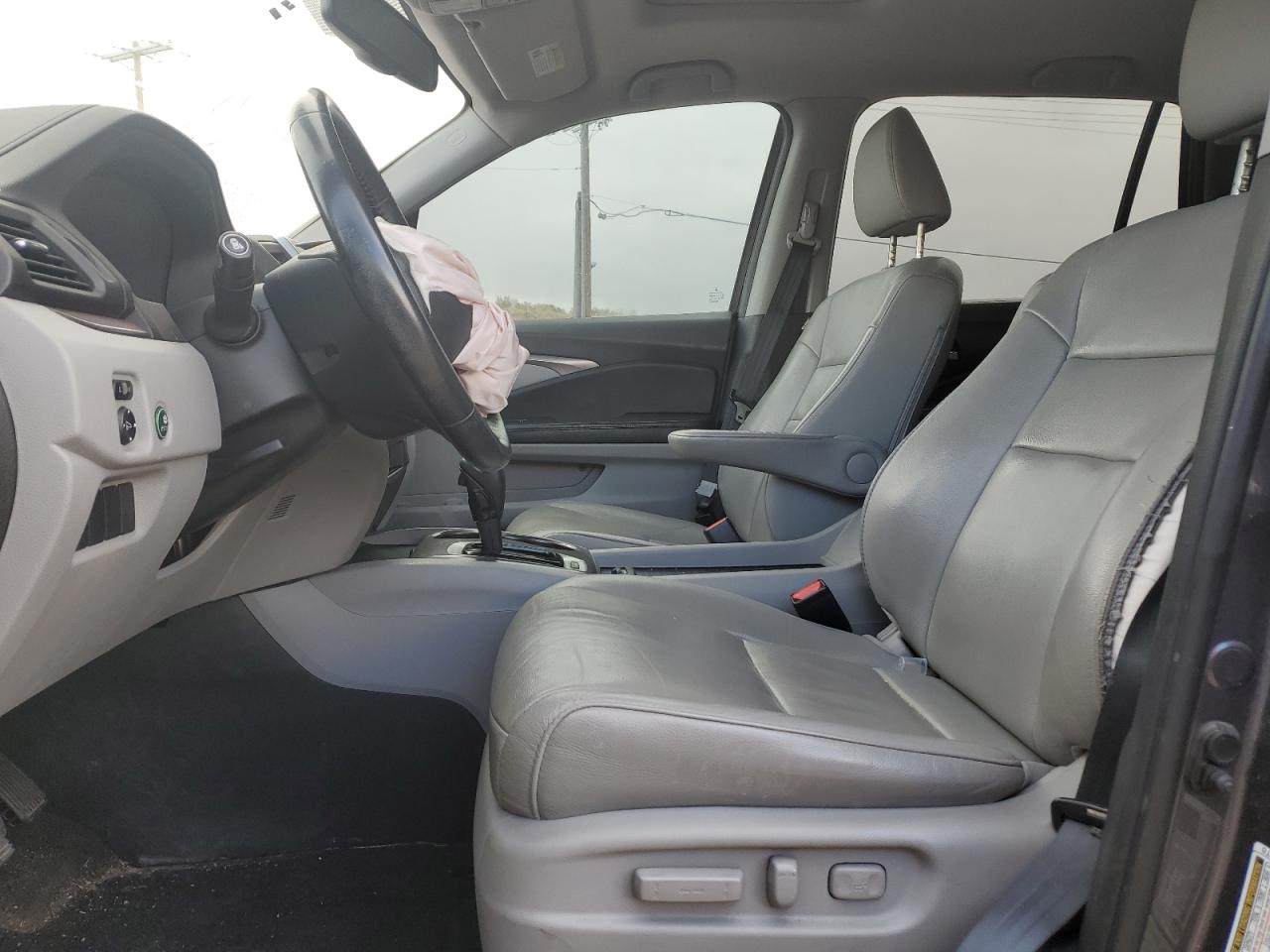 2016 Honda Pilot VIN 5FNYF6H5XGB083159 Copart auction photo, front end / side damage thumbnail 7