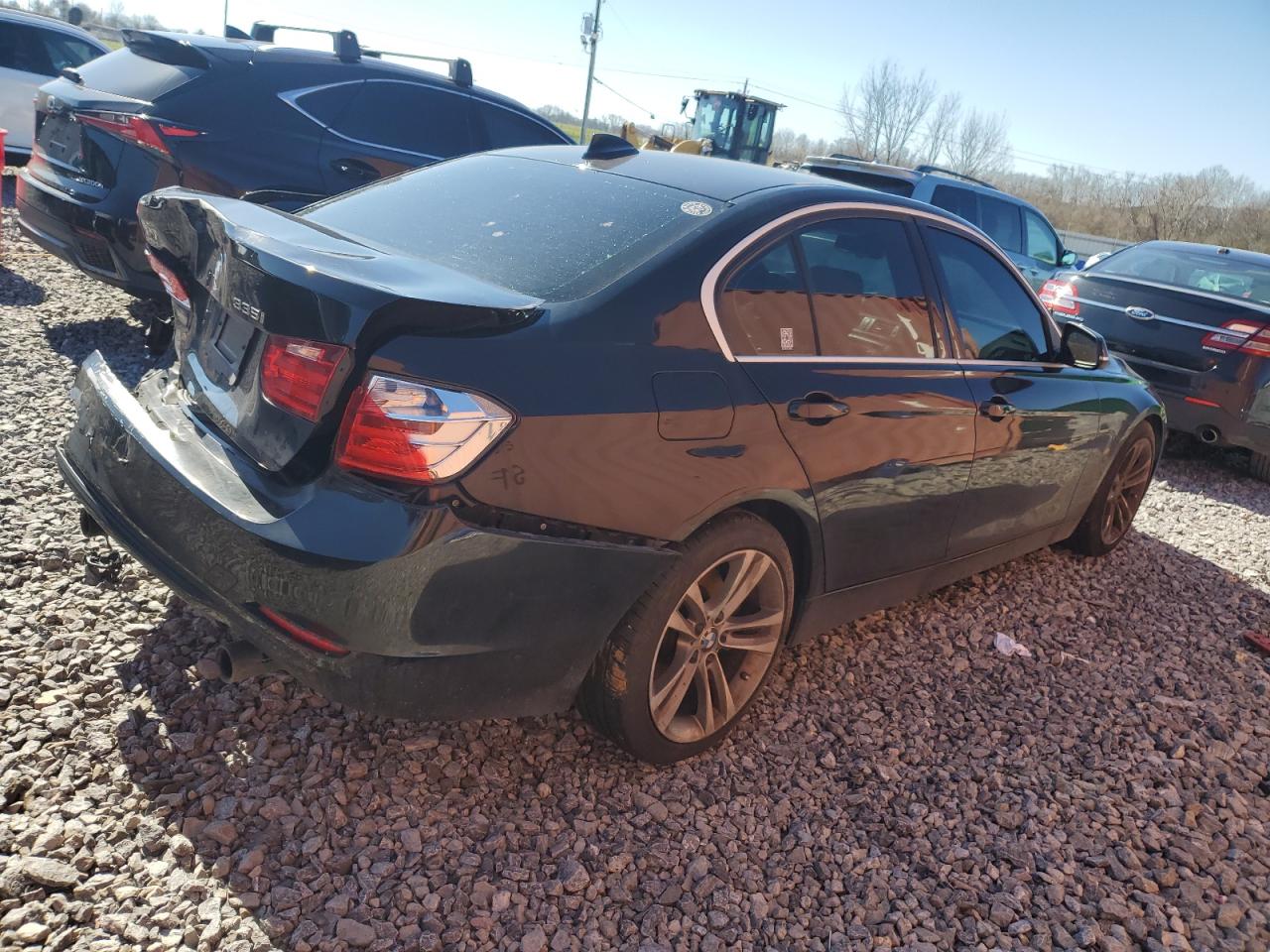 2015 BMW 3er VIN WBA3A9G55FNS66820 Copart auction photo, rear end damage thumbnail 3