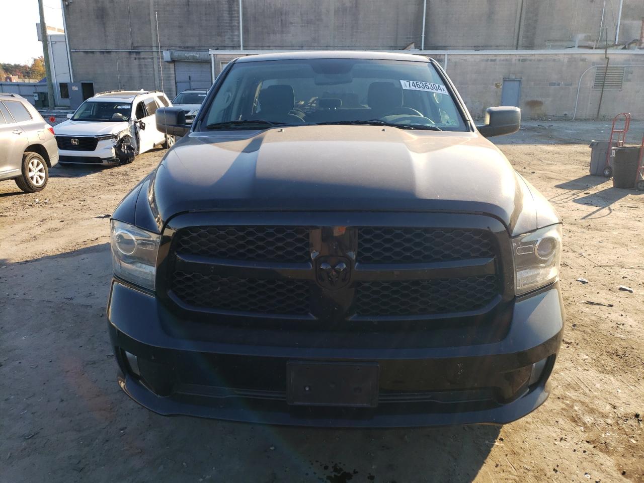 2014 RAM 1500 VIN 1C6RR7FT0ES349511 Copart auction photo, rear end / minor dent/scratches damage thumbnail 5