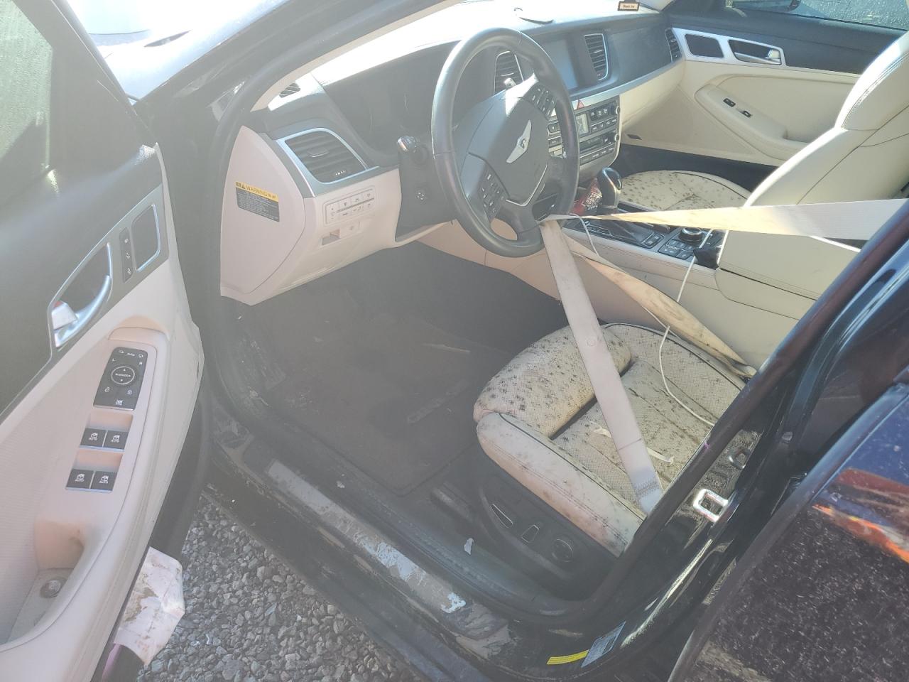 2016 Hyundai Genesis VIN KMHGN4JE9GU121528 Copart auction photo, water/flood damage thumbnail 8