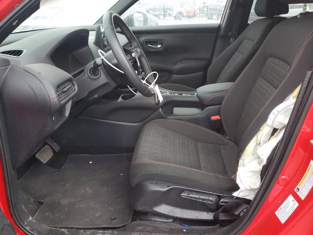 2024 Honda HR-V VIN 3CZRZ2H55RM786925 Copart auction photo, all over damage thumbnail 7