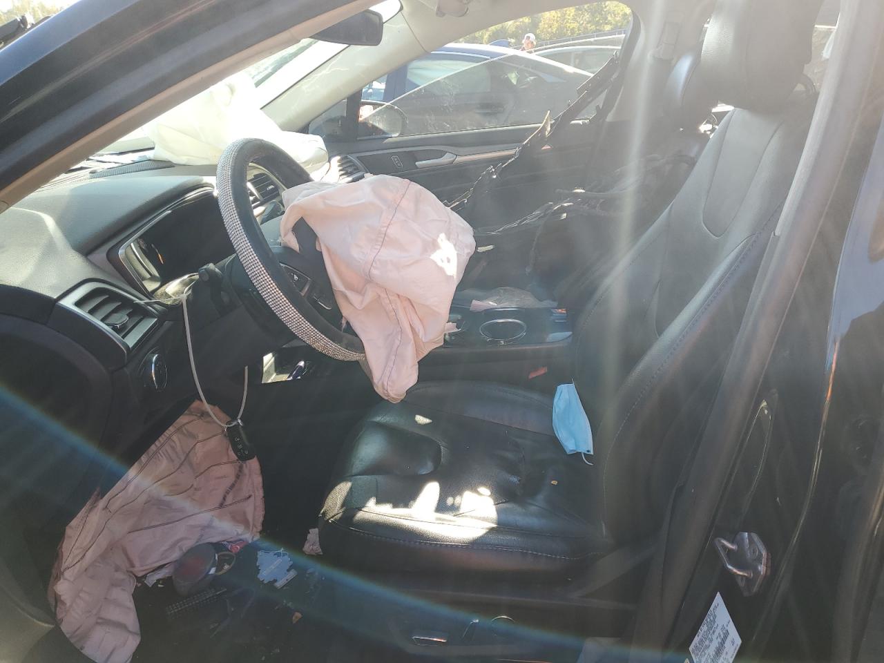 2013 Ford Fusion VIN 3FA6P0K9XDR302358 Copart auction photo, front end damage thumbnail 7