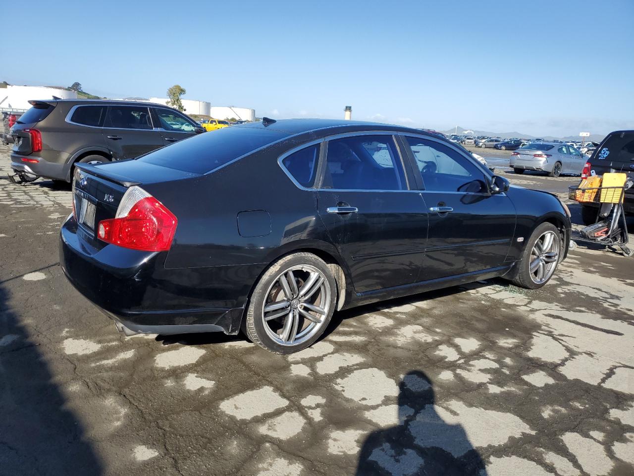 2007 Infiniti M VIN JNKAY01E87M301673 Copart auction photo, front end damage thumbnail 3