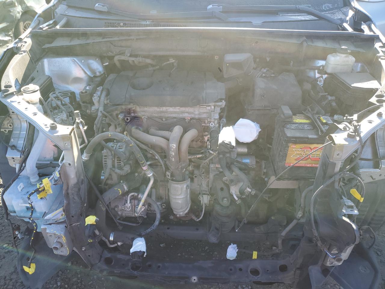 2016 Toyota Highlander VIN 5TDZARFH9GS021698 Copart auction photo, front end damage thumbnail 12
