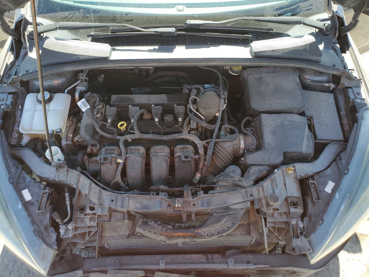 2016 Ford Focus VIN 1FADP3F2XGL295159 Copart auction photo, front end damage thumbnail 12