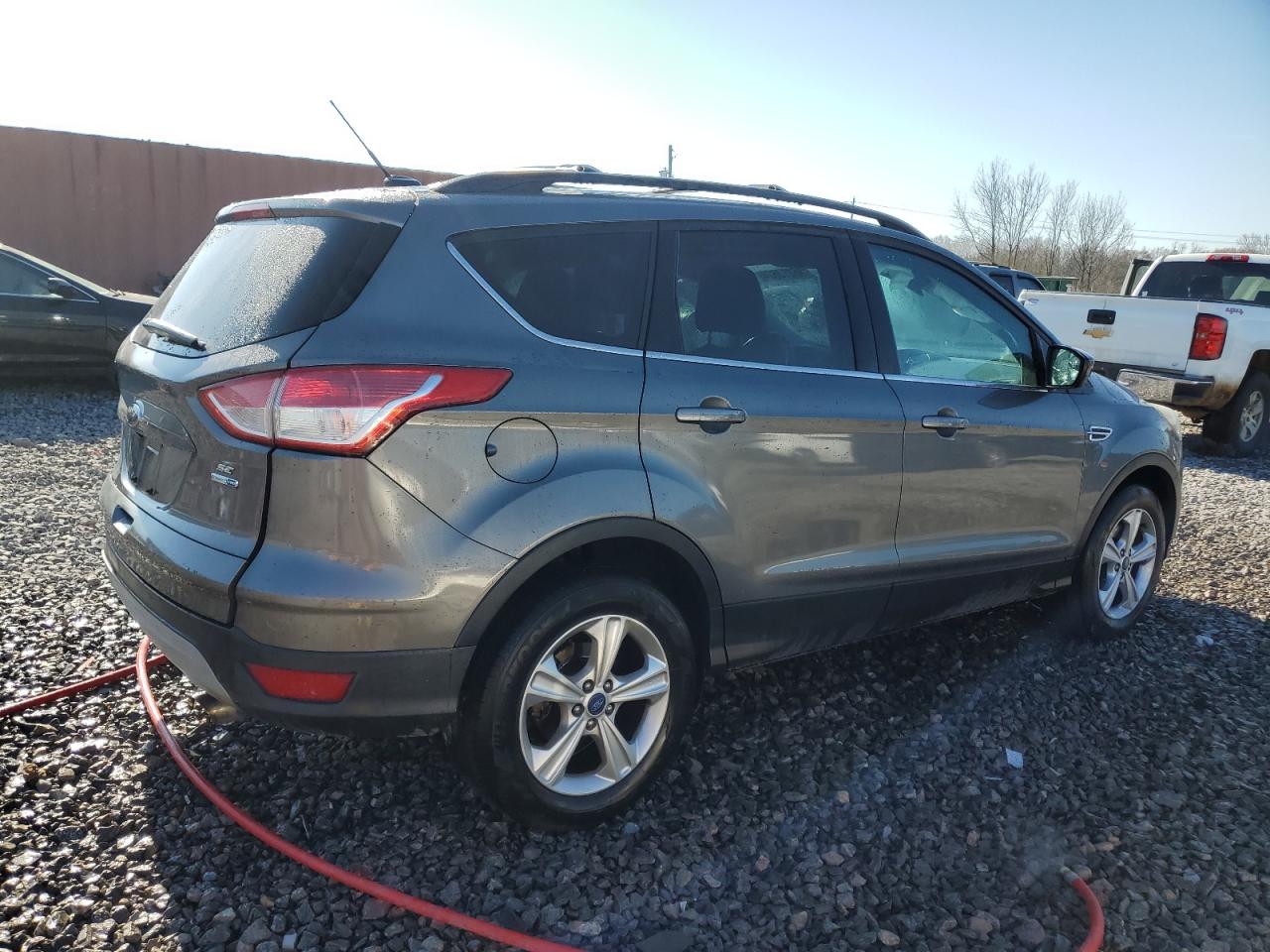 2014 Ford Escape VIN 1FMCU9GX5EUC10971 Copart auction photo, side / rear end damage thumbnail 3