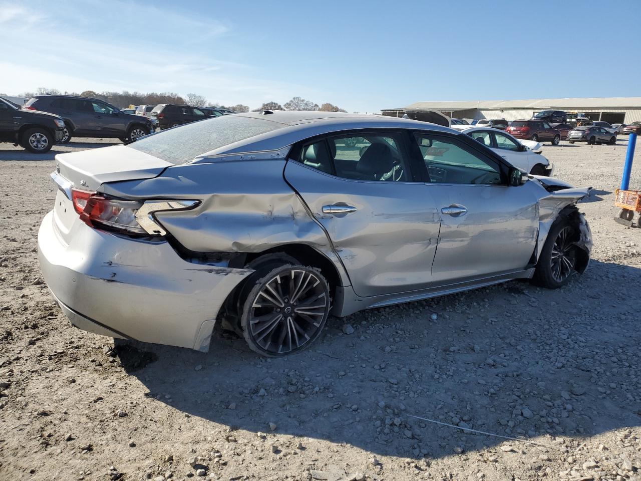 2017 Nissan Maxima VIN 1N4AA6APXHC418792 Copart auction photo, all over damage thumbnail 3
