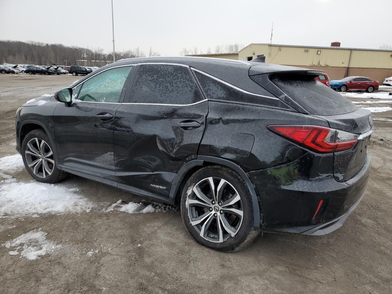 2018 Lexus RX VIN 2T2BGMCA7JC023598 Copart auction photo, side / rear end damage thumbnail 2