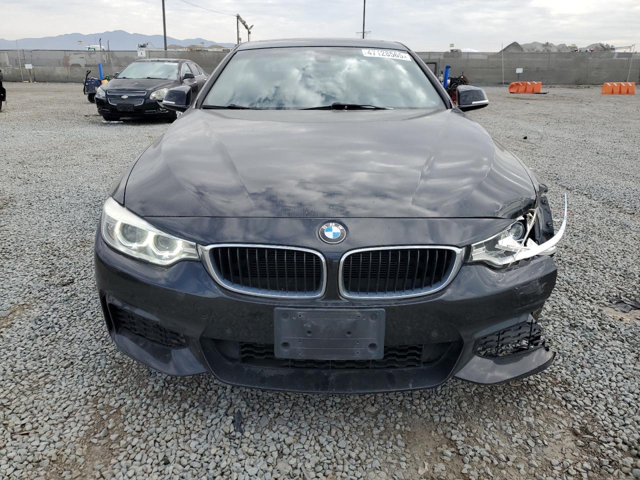 2015 BMW 4er VIN WBA3N7C55FK222137 Copart auction photo, front end / minor dent/scratches damage thumbnail 5