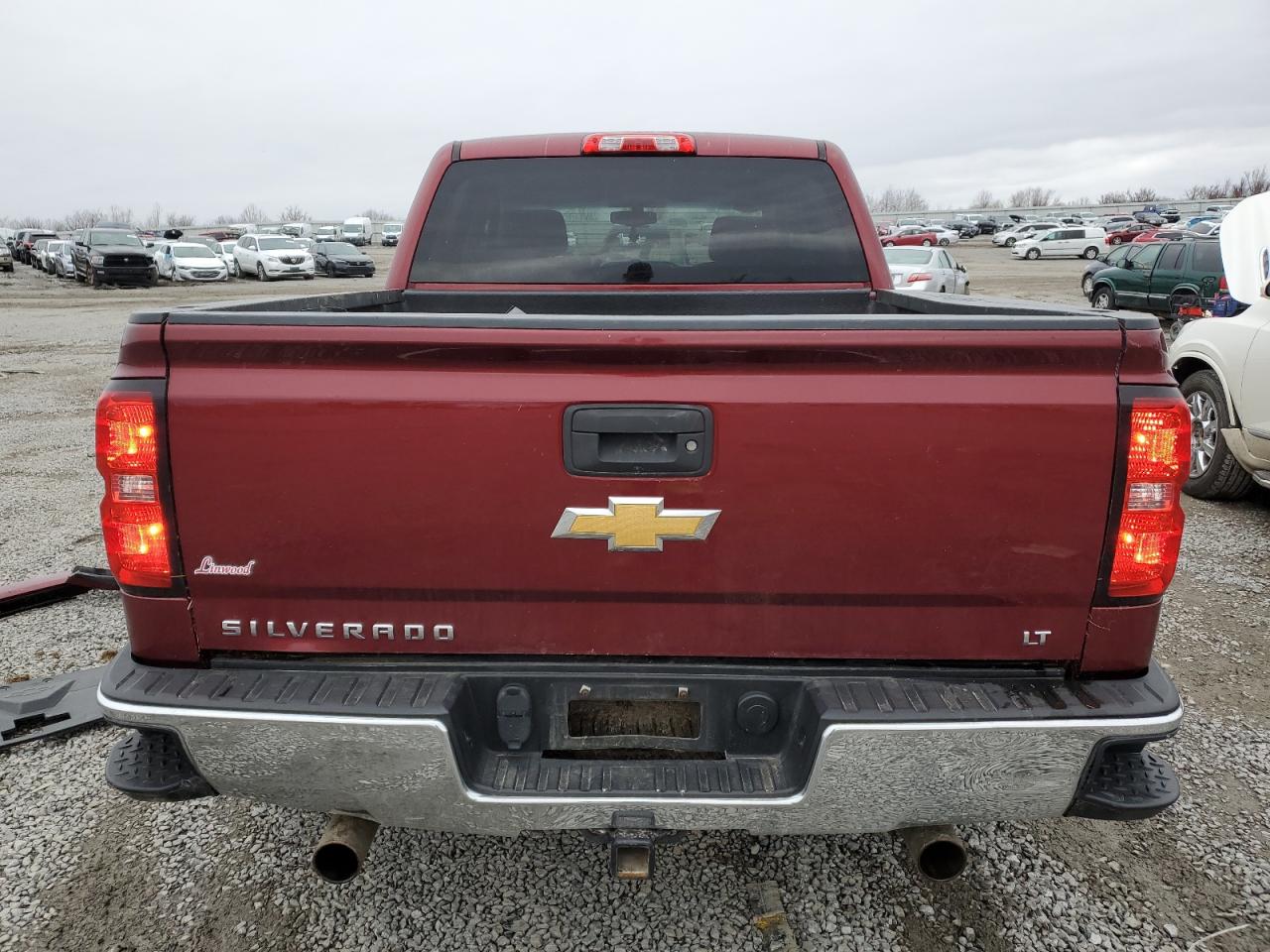 2017 Chevrolet Silverado VIN 3GCUKREC3HG222042 Copart auction photo, front end / minor dent/scratches damage thumbnail 6