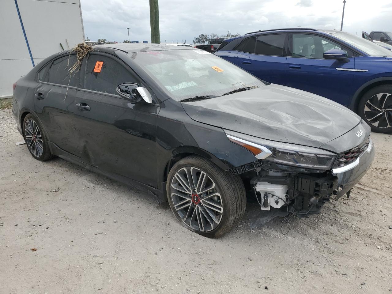 2024 KIA Forte VIN 3KPF44AC4RE805051 Copart auction photo, rollover damage thumbnail 4