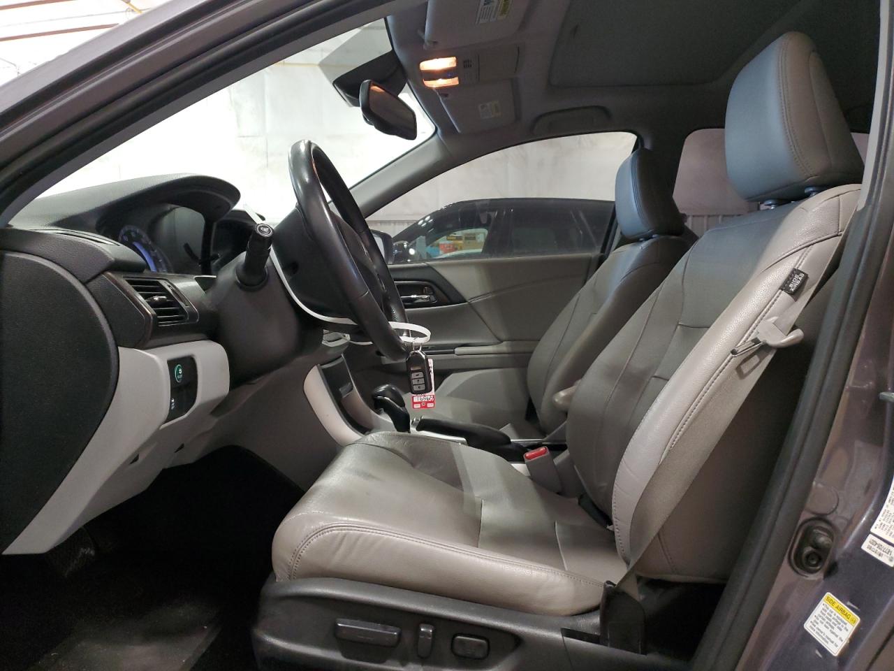 2015 Honda Accord VIN 1HGCR3F85FA038409 Copart auction photo, front end / side damage thumbnail 7