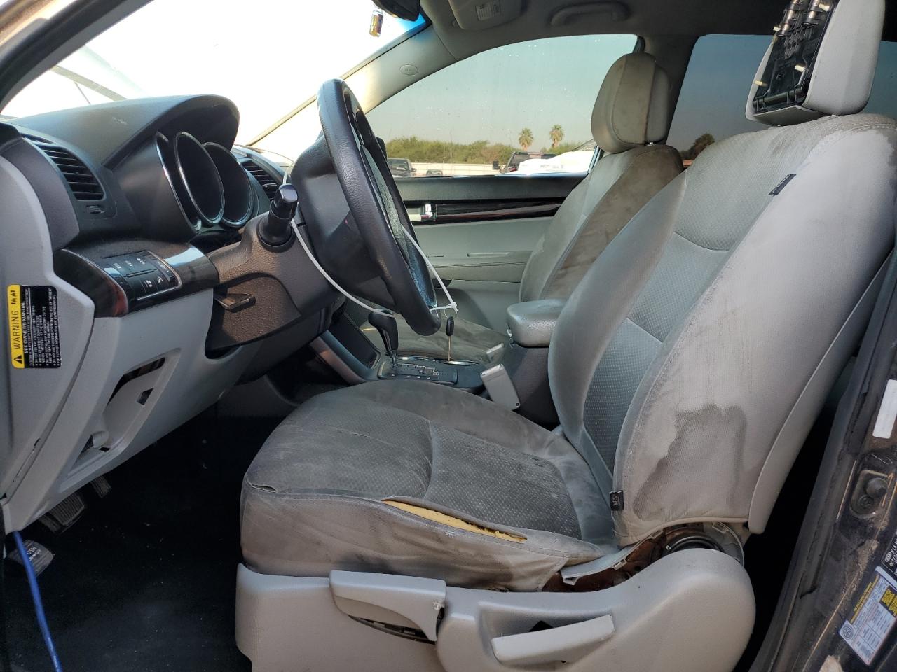 2012 KIA Sorento VIN 5XYKT3A63CG266745 Copart auction photo, all over damage thumbnail 7